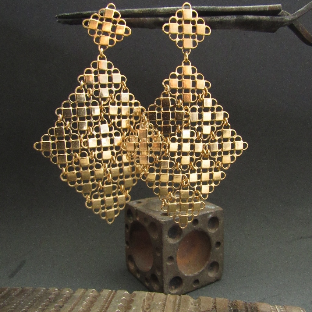 14k Solid Yellow Gold Earrings